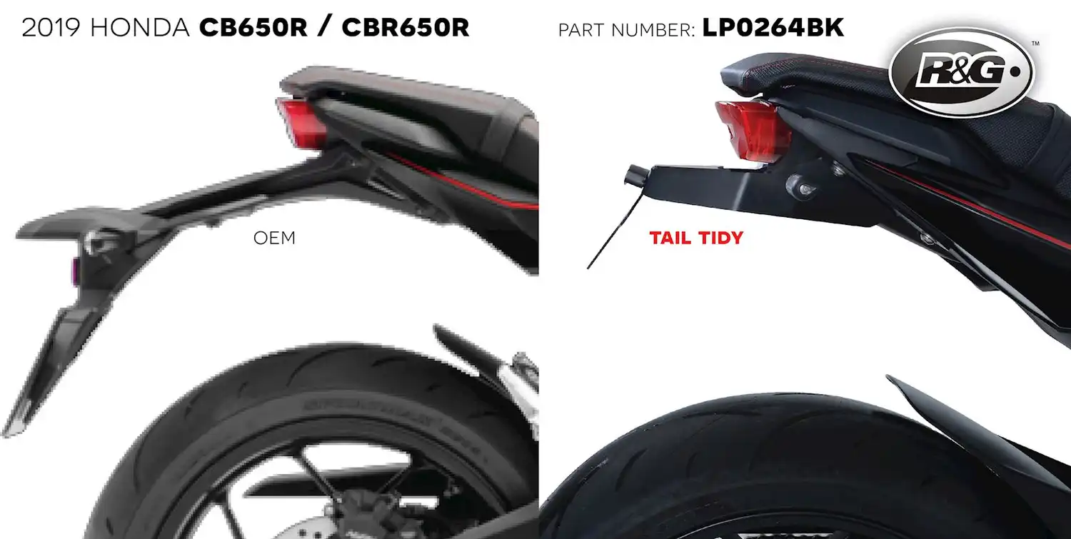 Honda cb650r tail tidy on sale